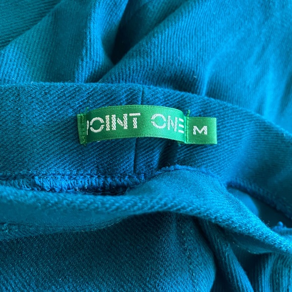 Women's Skinny Pants in Teal - Picture 4 of 5